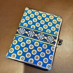 Vera Bradley Blue and Yellow Travel Photo Album